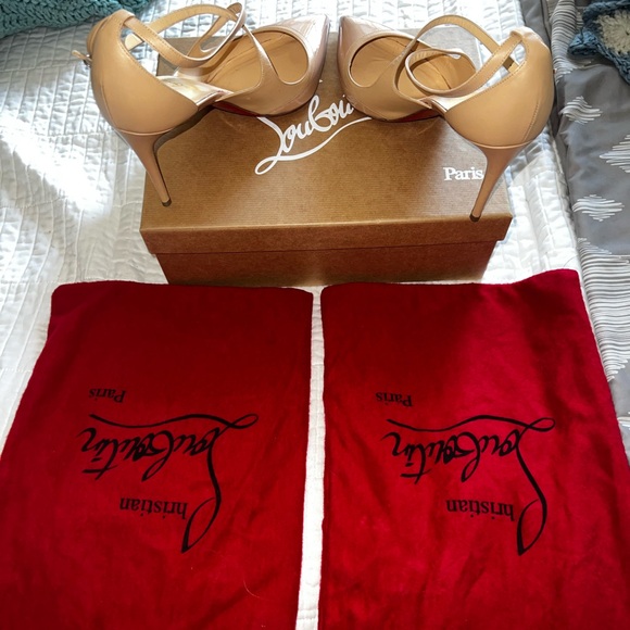 Gently used Louboutin heels. - Picture 3 of 4